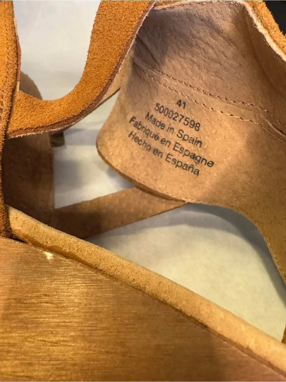 Women’s Suede Ankle Clog in Tan with Buckle Strap by Free People